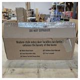 Lanwandeng (10 Pack) Black Door Knobs with Lock and All Keys Alike, Interior/Exterior Door Knob for Bedroom or Bathroom, Entry Door Locks