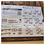 Bamworld Plant Stand Indoor with Flower Fairy Lights Battery Plant Shelf Wood Plant Rack for Multiple Plants 3 Tiers Ladder Plant Holder for 7 Pots for Living Room Home Decor for Gardening Gifts
