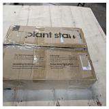 Bamworld Plant Stand Indoor with Flower Fairy Lights Battery Plant Shelf Wood Plant Rack for Multiple Plants 3 Tiers Ladder Plant Holder for 7 Pots for Living Room Home Decor for Gardening Gifts