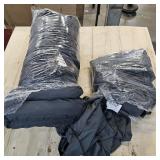 Twin Comforter Set with Sheets, 5 Pieces Soft and Breathable Twin Bedding Set, Dark Grey