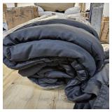 Twin Comforter Set with Sheets, 5 Pieces Soft and Breathable Twin Bedding Set, Dark Grey