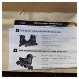 Inline Skates for Women Men, Outdoor Street Blades Roller Adult Male Female, Professional Fitness Roller Skates Blades for Unisex. Men 8 1/2 -9