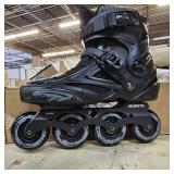 Inline Skates for Women Men, Outdoor Street Blades Roller Adult Male Female, Professional Fitness Roller Skates Blades for Unisex. Men 8 1/2 -9