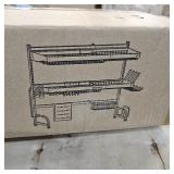 Over The Sink Dish Drying Rack,3 Tier Adjustable Length (25.5