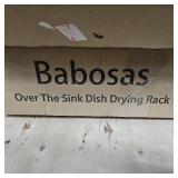 Over The Sink Dish Drying Rack,3 Tier Adjustable Length (25.5