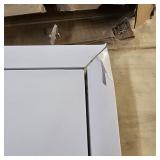 Premier 12x24 Universal Steel Flush Access Panel Door w/Keyed Cylinder Latch, White Prime Coat Finish, Wall, Ceiling Mounted Access Door for Drywall, Plumbing, Electrical, FL-5000 - Damaged and Missin