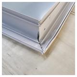 Premier 12x24 Universal Steel Flush Access Panel Door w/Keyed Cylinder Latch, White Prime Coat Finish, Wall, Ceiling Mounted Access Door for Drywall, Plumbing, Electrical, FL-5000 - Damaged and Missin