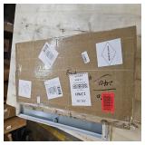 Premier 12x24 Universal Steel Flush Access Panel Door w/Keyed Cylinder Latch, White Prime Coat Finish, Wall, Ceiling Mounted Access Door for Drywall, Plumbing, Electrical, FL-5000 - Damaged and Missin