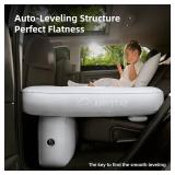 $119 Car Back Seat Air Mattress - Universal Fit SUV/Sedan, Inflatable Camping Mattress with Built-in Pump & Air Support Column, Portable True Flat Gap-Filling Car Bed for Sleeping Roadtrip Travel