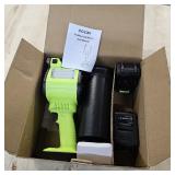 OGERY Brushless Leaf Blower Cordless with Lights, Powerful Electric Leaf Blowers with 2 x 3.0Ah Batteries & Fast Charging, 700CFM 900G Wind Pressure Handheld Blower for Lawn Care Yard Garden, Green