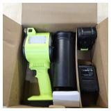 OGERY Brushless Leaf Blower Cordless with Lights, Powerful Electric Leaf Blowers with 2 x 3.0Ah Batteries & Fast Charging, 700CFM 900G Wind Pressure Handheld Blower for Lawn Care Yard Garden, Green