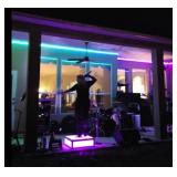 $199 STRONG HOLD Modular Smart Stage section, Stage Riser,24inchX24inchX8inch (STRONGHOLD APLEDS2208)