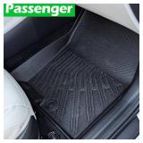 Car Floor Mats for Kia Sportage 2026 2025 2024 2023 Gas Cargo Liners All Weather Full Set TPE Carpet Cover Waterproof Trunk Protector Odorless Cover Fuel Car Mats Accessories 6 Pieces
