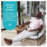 $162 HoMedics Back Massager with Heat, Shiatsu Elite II Heated Neck and Back Massage Cushion. 3 Different Massage Styles and 3 Massage Zones. Comes with Controller and Chair Straps
