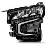 $206 ECCPP LED Headlight Assembly Fit 2021 2022 2023 for Chevy Tahoe Replacement Headlights Driver Side Black Housing GM2502511 84934279