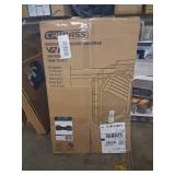 CAR PASS Heavy Duty Rubber Rear Car Mat, Deep-Dish Odorless Car Floor Mats All Weather, Universal Trim-to-Fit for SUVs Trucks Sedans, Waterproof Anti-Slip, Black