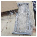 $140 Insputer Double 40QT Pull Out Trash Can Under Cabinet, Heavy Duty Under Sink Garbage Bin Kit with Soft-Close Slides for Kitchen, Laundry, Requires Minimum Cabinets Opening 18" W X 24" D