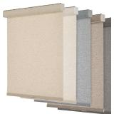 Persilux Light Filtering Roller Shades for Windows,Cordless,Linen Fabric,Roller Blinds,Thermal Insulated Fabric UV Protection Shades ,Door,Light Filtering-Beige, 23" width by 72" length.