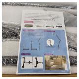 Tablet Floor Stand with 5LB Metal Base, Overhead Bed Phone Stand Angle Height Adjustable Holder, Universal Floor Stand Compatible with iPhone iPad Pro Air Mini, Samsung Tab, Kindle, E-Readers