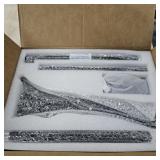 Tablet Floor Stand with 5LB Metal Base, Overhead Bed Phone Stand Angle Height Adjustable Holder, Universal Floor Stand Compatible with iPhone iPad Pro Air Mini, Samsung Tab, Kindle, E-Readers