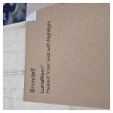$130 Brondell L60-EW LumaWarm Heated Nightlight Elongated Toilet Seat, White