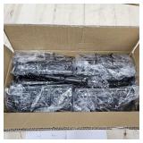 Shower Caddy Corner Tension Pole,30-120 Inch Adjustable Shower Shelves, 6-Tier Bathroom Organizer with Towel Rack/Toothbrush Holder, Bath Tension Rod Rack,Gray