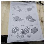 Livhil Desktop Organizer 4-Tier Desk Organizers Sets and Storage, File Organizers for Desk Drawer Organizer, Paper Organizer for Desk (Black)