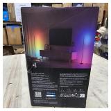 Govee RGBIC Floor Lamp Basic, LED Corner Lamp Compatible with SmartThings, Alexa, and Matter, Smart Modern Floor Lamp with Music Sync and 16 Million DIY Colors, Standing Lamp for Bedroom Living Room