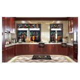 UpNUpCo Artistic Beautiful Anti Fatigue Kitchen Floor Mat - Unique Floor Mats - Pain Relief Padded Kitchen Mats - Floor Mats For In Front Of Sink - Memory Foam 47"X17.5"X10mm Spicy Spice