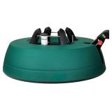 Leejec Christmas Tree Stand with Water Reservoir, Fast Clamped 10 Ft Real Tree with 5.5" Diameter, Water Level Indicator Equipped, No Assembly Required