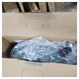 Leejec Christmas Tree Stand with Water Reservoir, Fast Clamped 10 Ft Real Tree with 5.5" Diameter, Water Level Indicator Equipped, No Assembly Required