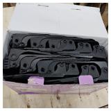 Shoe Slots Organizer 36 Pack, Adjustable Double Layer Stack Shoe Rack, Shoe Stackers for a Pair of Shoes,50% Space-Saving Storage Shoe Rack Holder for Closet Organization,Black