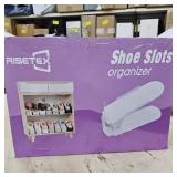 Shoe Slots Organizer 36 Pack, Adjustable Double Layer Stack Shoe Rack, Shoe Stackers for a Pair of Shoes,50% Space-Saving Storage Shoe Rack Holder for Closet Organization,Black