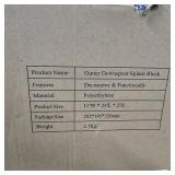 Splash Block for Gutter Downspout Extensions, 24" Rainwater Extender, Thickened Gutter Splash Guard Drain Diverter