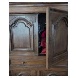 18th Century French Provincial Oak Cabinet