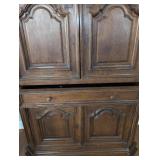 18th Century French Provincial Oak Cabinet