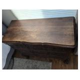 Ornate French Provincial Dresser with Claw Feet