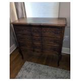 French Provincial Oak Chest of Drawers