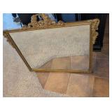 Ornate Gold Gilt Frame Wall Mirror