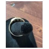 14K Gold Ruby and Diamond Ring