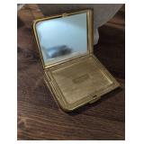 Elgin American Gold-Tone Powder Compact