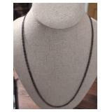Sterling Silver Byzantine Chain Necklace
