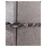 Sterling Silver Byzantine Chain Necklace