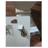 1950s Tropical Sea Shell Pearl Earrings