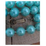 Hong Kong Turquoise Pearl Necklace