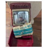 Ronson Silver Tone Pocket Lighter with Original Box