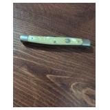 Yellow Bone Handle Pocket Knife