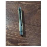 Yellow Bone Handle Pocket Knife