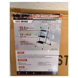 3 Step Safety Ladder - Unused LHR-SSL3 - LHR-TY403 3 Step Safety Ladder - Unused LHR-SSL3 - LHR-TY403