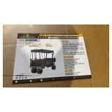 Landkonor Folding Utility Wagon Cart 220lb Capacity LHR-WCF220D Landkonor Folding Utility Wagon Cart 220lb Capacity LHR-WCF220D